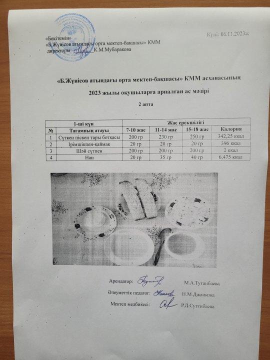 06-10.11.23ж Ас мәзірі