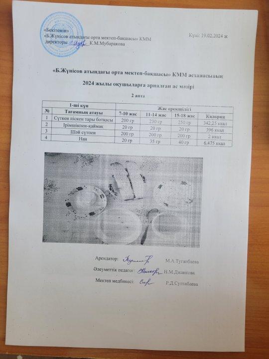 19-23.02.2023ж Ас мәзірі
