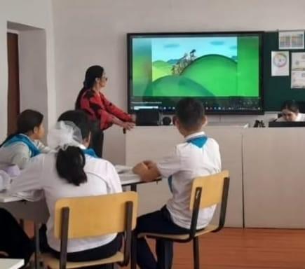 Орыс тілі пәнінің сабағына қатысу